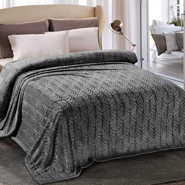 Whale Flotilla - Manta de franela para cama de tamaño Queen, ligera, de terciopelo suave y esponjoso con diseño vintage,