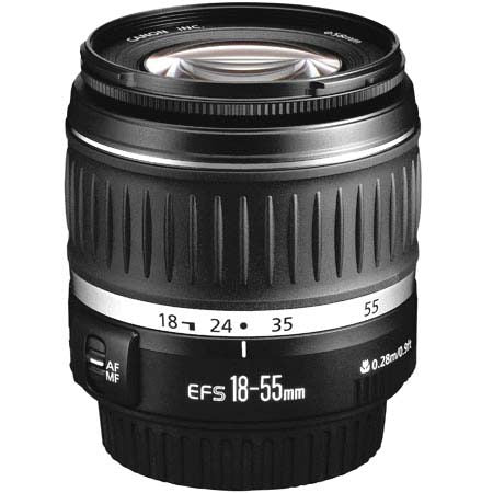 Canon EF-S 18mm-55mm f/3.5-5.6 Autofocus Zoom Lens
